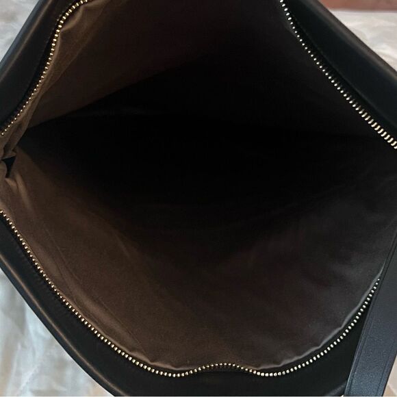 Tiffany & Co. Leather Serena Clutch - Black Suede and Leather - Picture 11 of 16